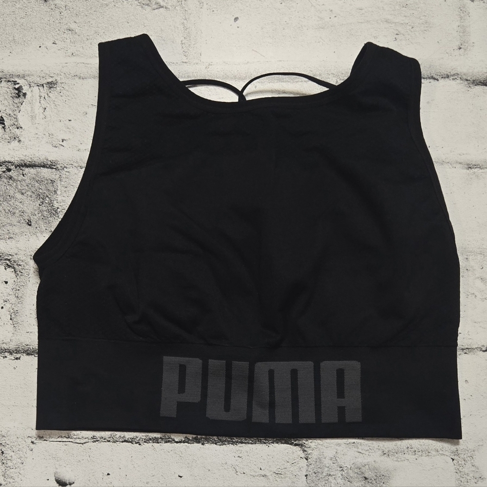 PUMA Black Sport Bra